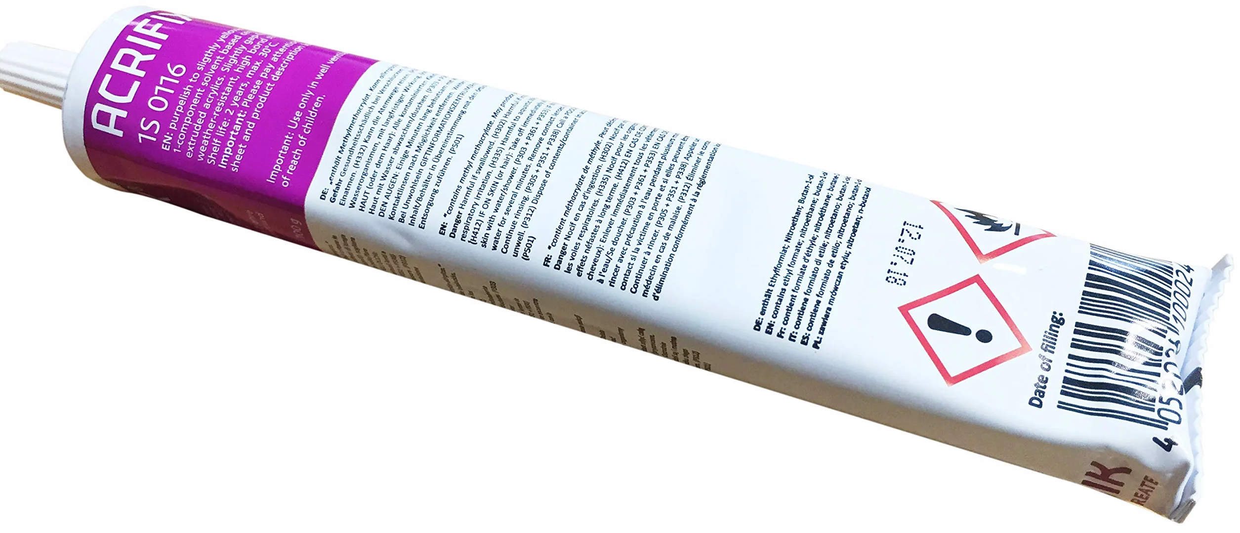 Adesivo Acrilico vetro 100 G
