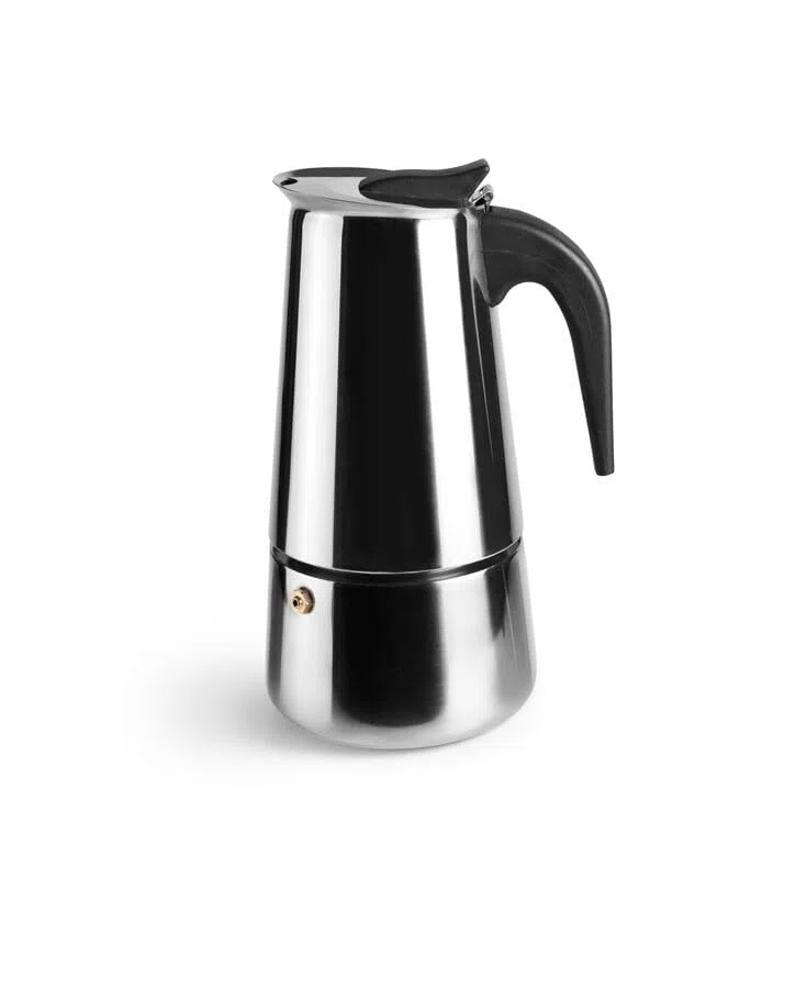 Levitantes Caffettiera espresso da 15 tazze, in acciaio inox, 800 W, ideale per preparare il caffè e godersi le riunioni di famiglia o con gli amici.