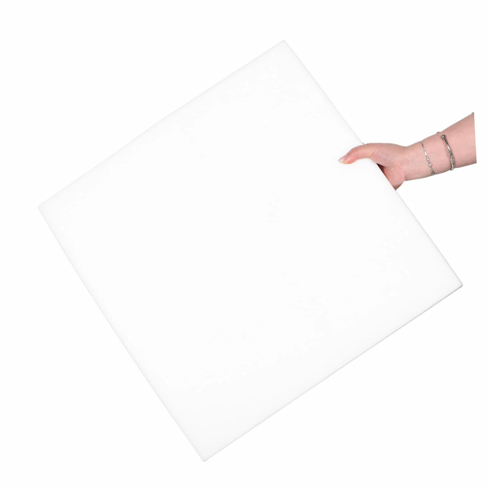 IMIKEYA Divano Spugna Riparazione 50x50 cm Cuscini Bianco Alta Facile Soggiorno