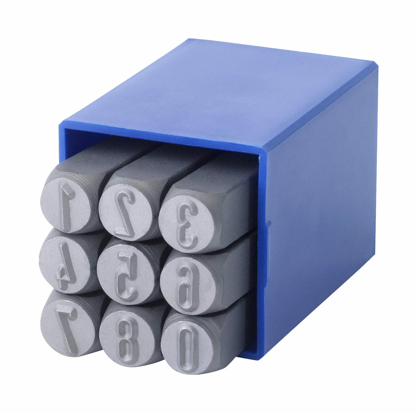 Gravurem 1706000 Numeri e lettere battere 0-9 e az, combinazione di altezza carattere 6 mm