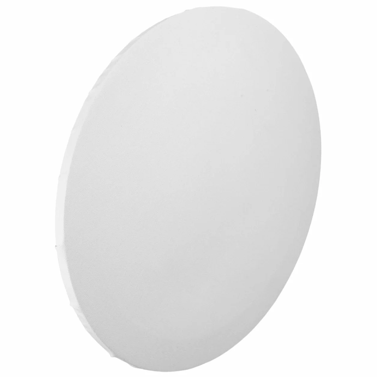 Tela ovale di lino 50 x 40 cm per pittura ad olio, acrilico e guazzo