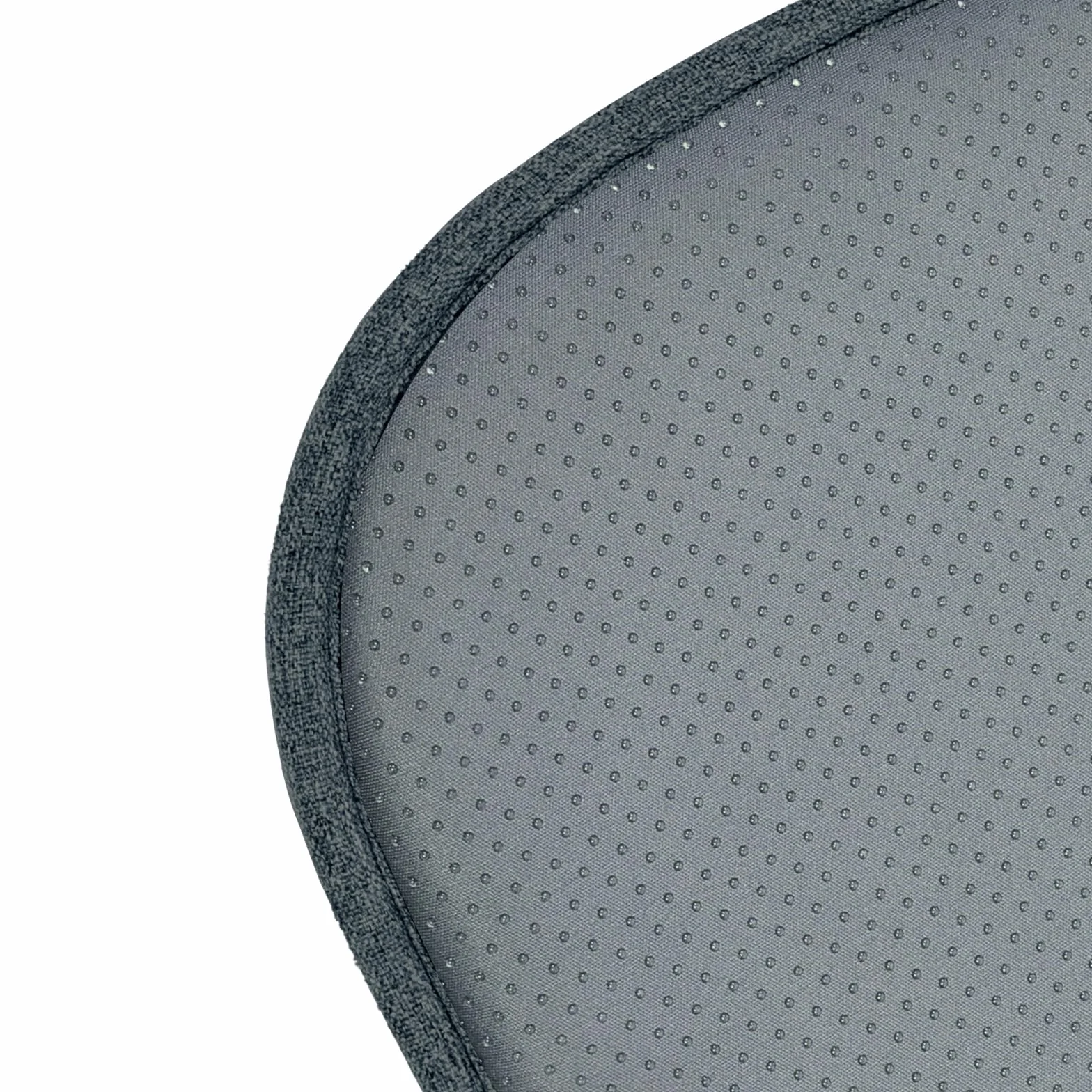 Cuscini Antiscivolo per Sedie 41x39 cm Set di 2 Nero