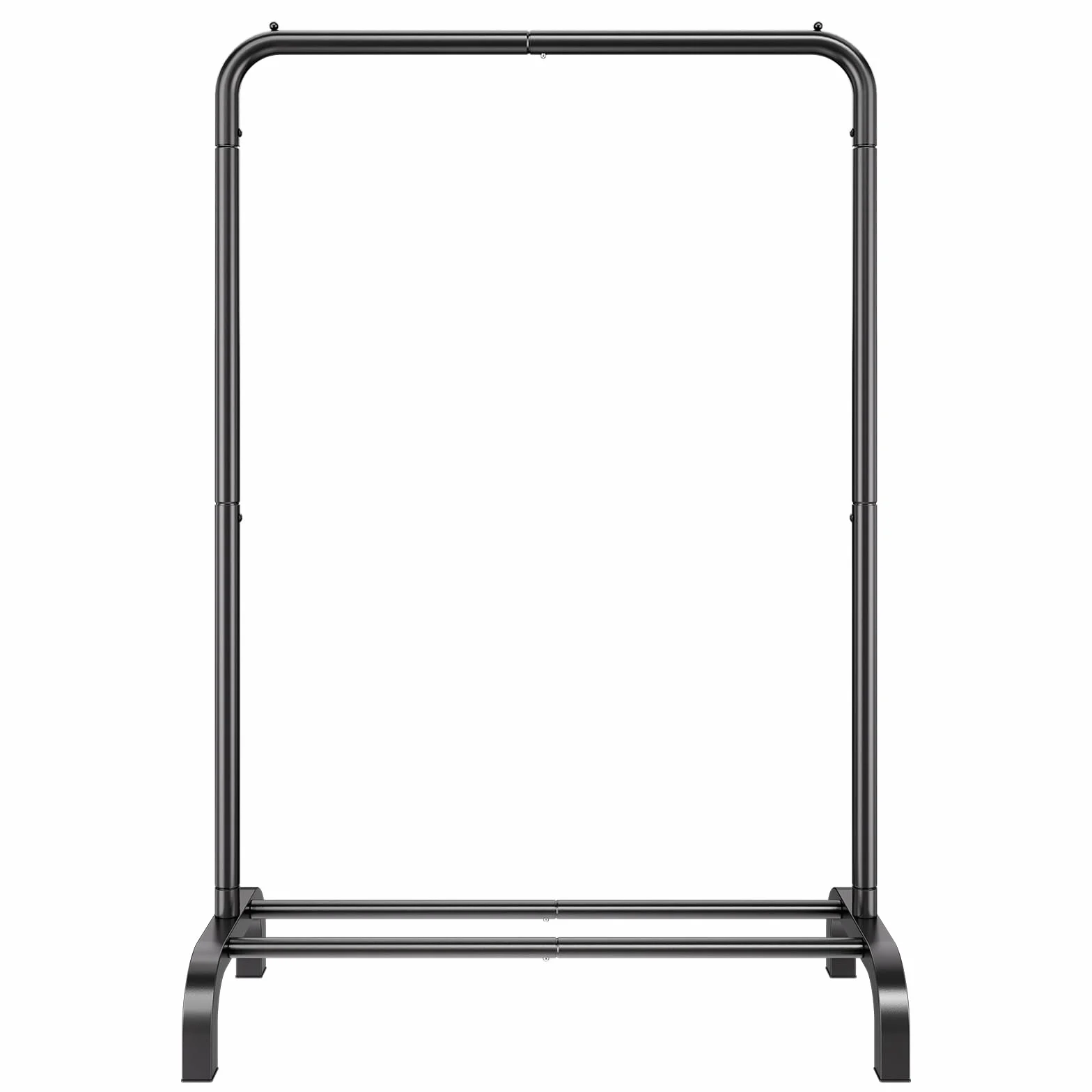 VEVOR Stand Appendiabiti Barra Singola Ripiano Singolo da Appendere per Camera da Letto Soggiorno, Appendiabiti in Acciaio al Carbonio Q235 Diametro del Tubo 25,4 mm, Stand Appendiabiti Peso di 2,9 kg