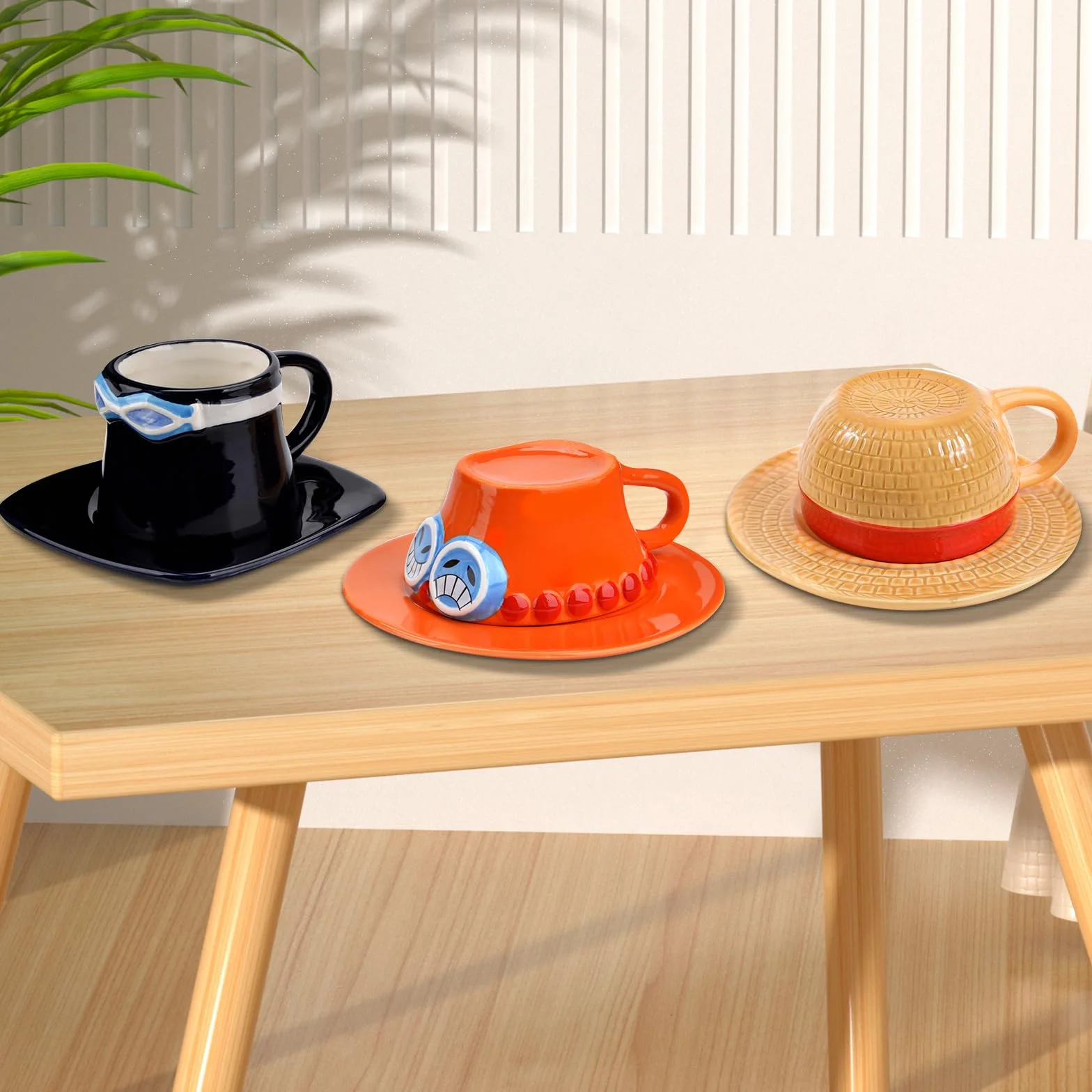 Luffy's Hat Tazza Ceramica 250 ml Anime Merch Regalo