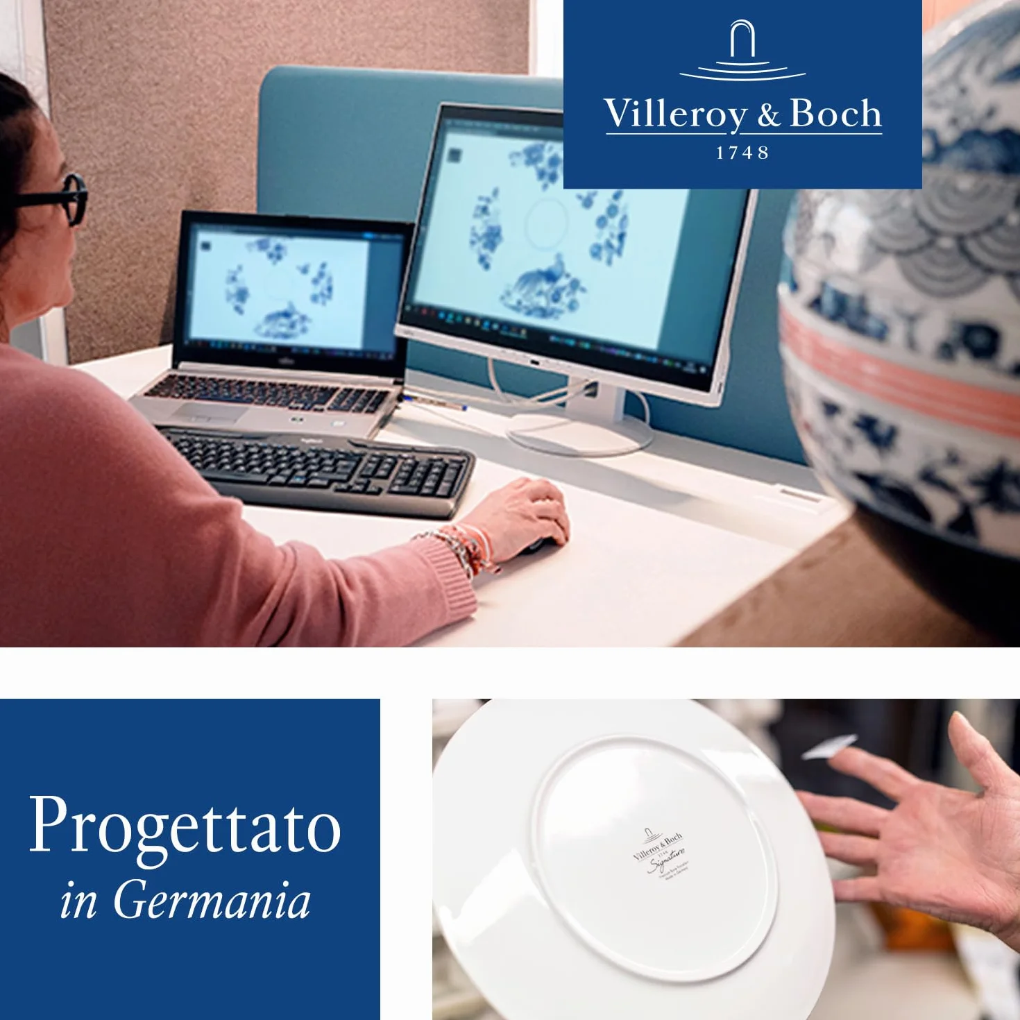 Villeroy & Boch - Petite Fleur Piatto Piano Bianco, Lavabile in Lavastoviglie, Adatto per Microonde, Stoviglie, Piatto Ceramica, Porcellana Premium