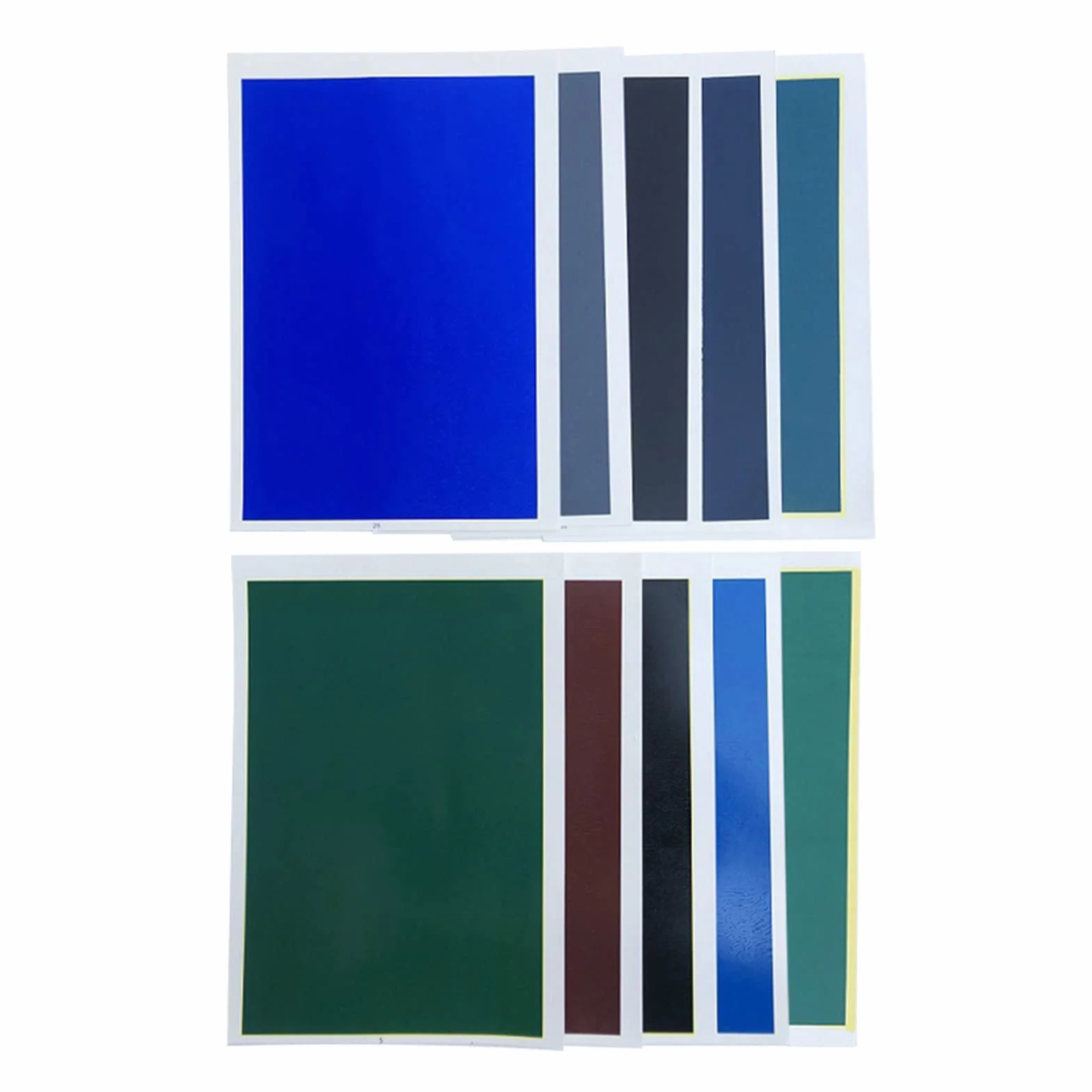 Carta multicolore per incisione laser 27x39 cm non metallica per fai da te ceramica pietre
