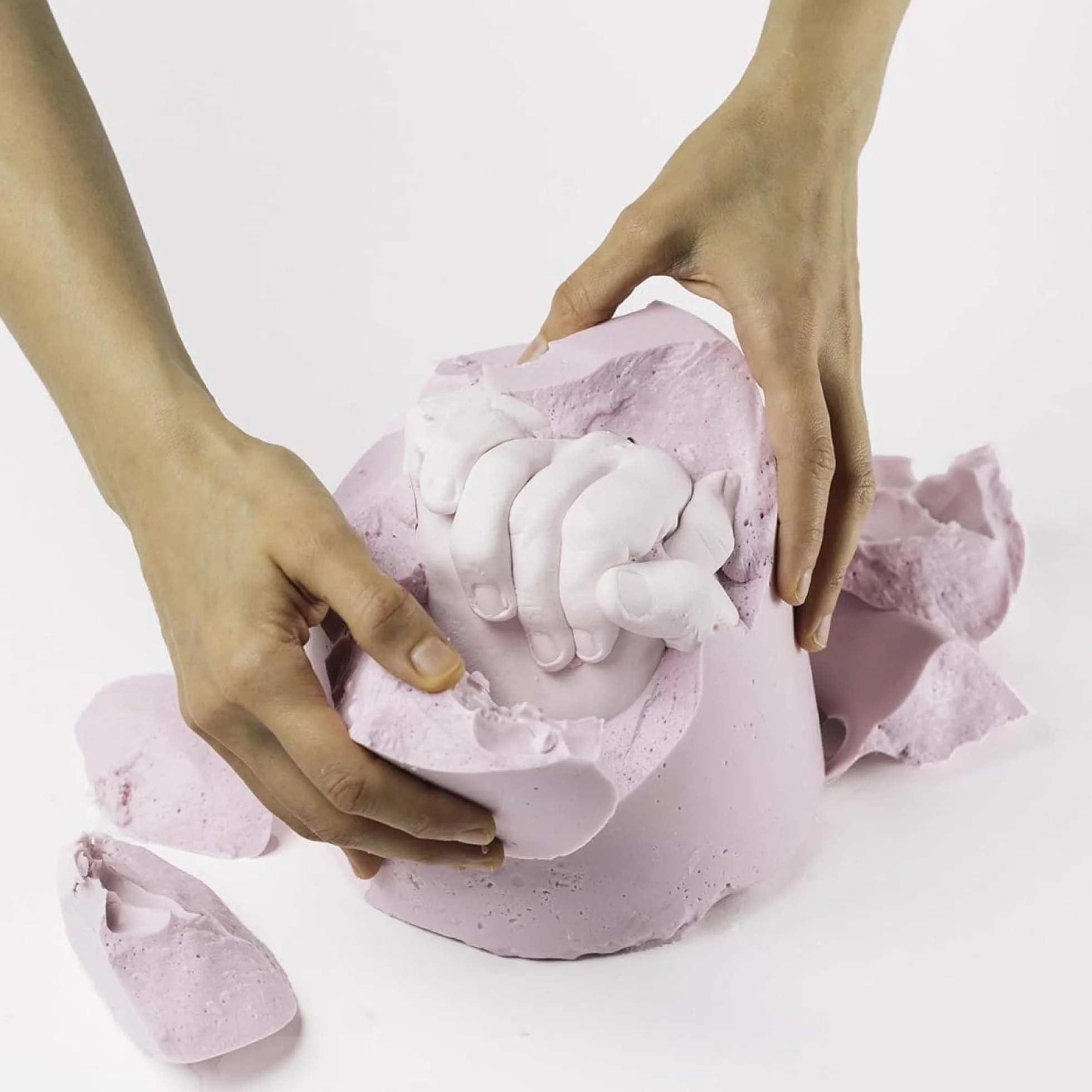 BWAY Gesso per Stampi in Polvere di Ceramica Bianca 5 kg