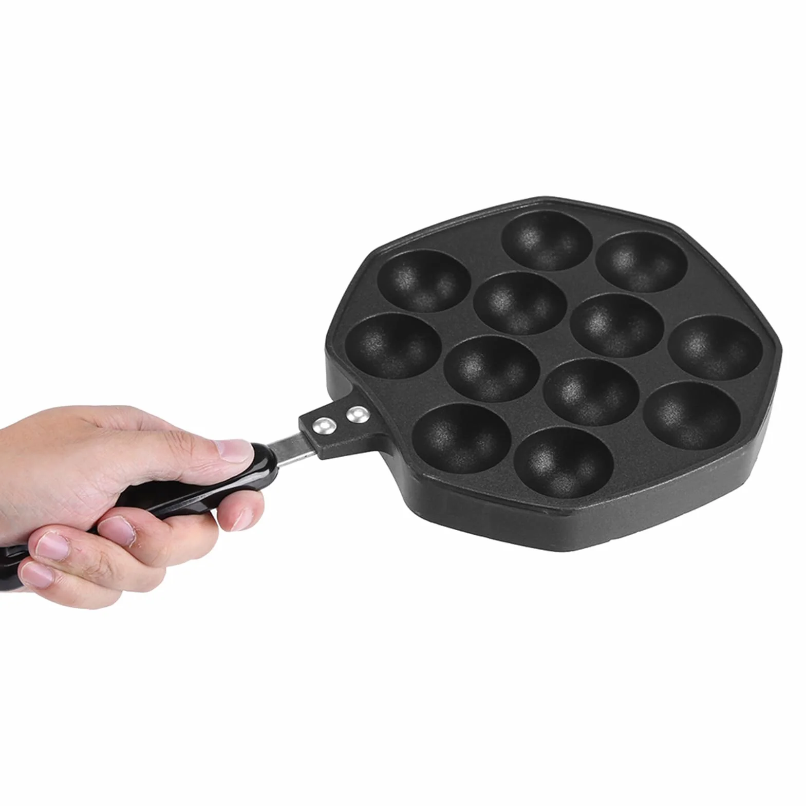 Padella per Takoyaki 12 Fori Antiaderente