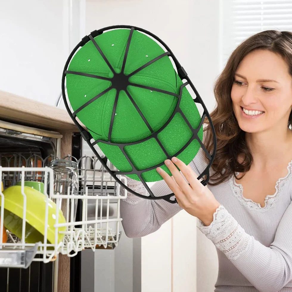 3 Stück Cap Washer, Porta Cappelli, Supporto Per Cappellini Da Baseball, Supporto Per Il Lavaggio Cappellin, per Cappellini Da Adulti e Bambini