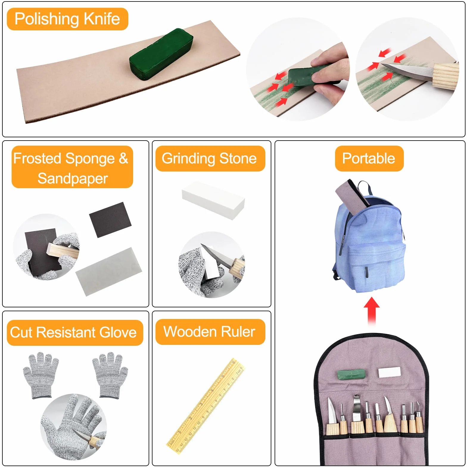 Traxenta Kit Intaglio Legno, Coltello Intaglio Legno Professionale, 25 PCS Set di Utensili da Intaglio in Legno, Strumenti per Intaglio del Legno con 11 Coltelli da Intaglio, per Adulti Bambini