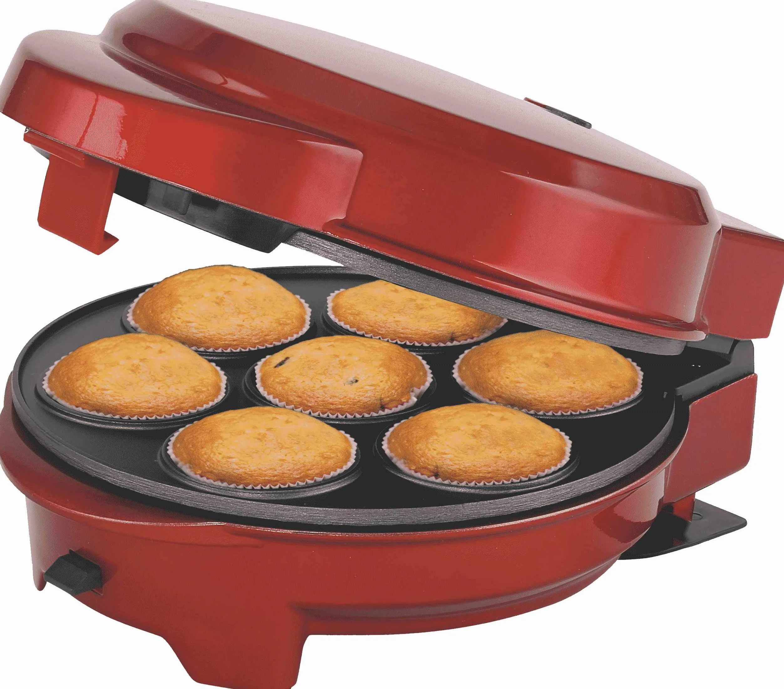Melissa 3 in 1 Donut Muffin Popcake Maker Rosso Metallizzato