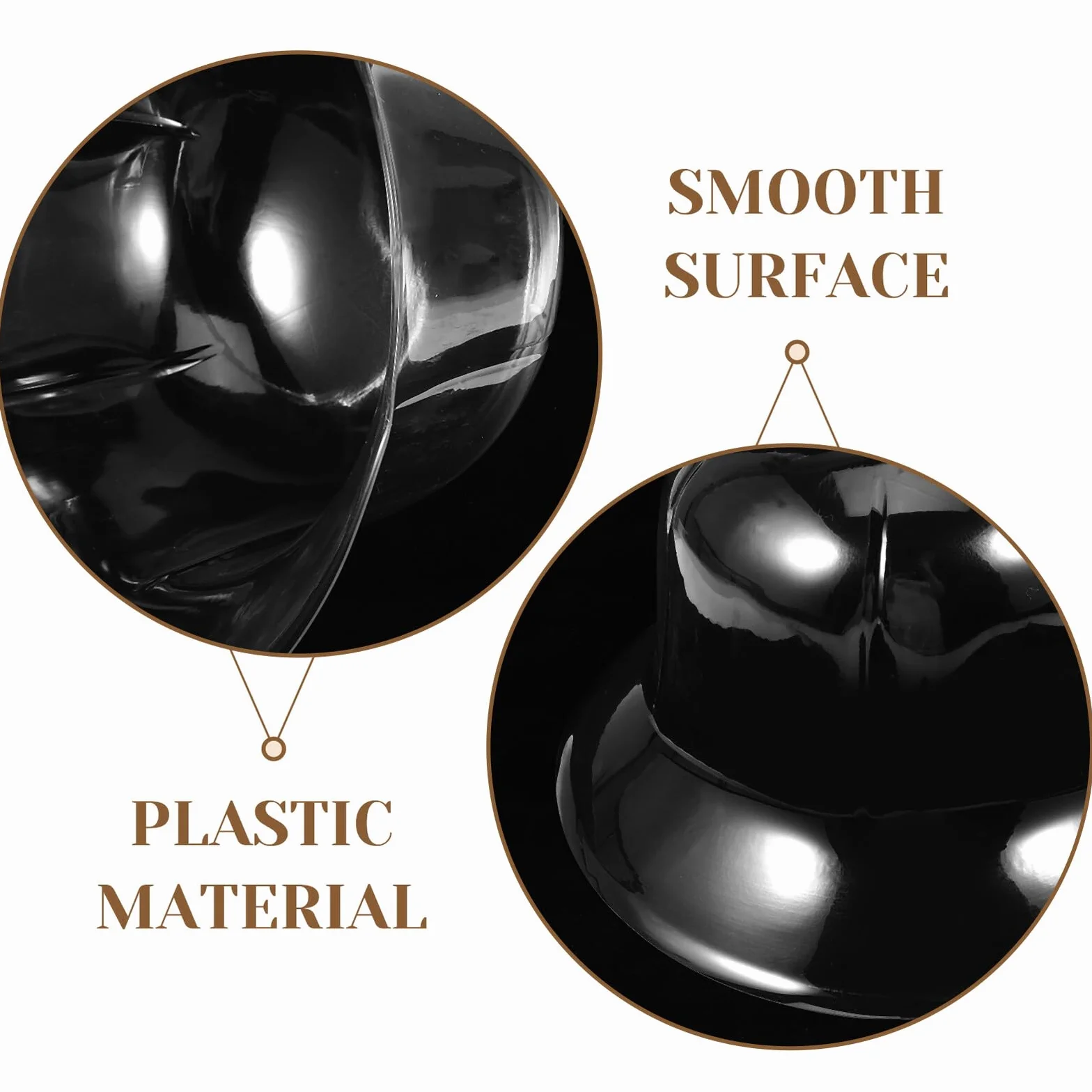 Supporto per Cappelli in Plastica PVC 10 Pezzi Porta Cappello Interno Organizzazione