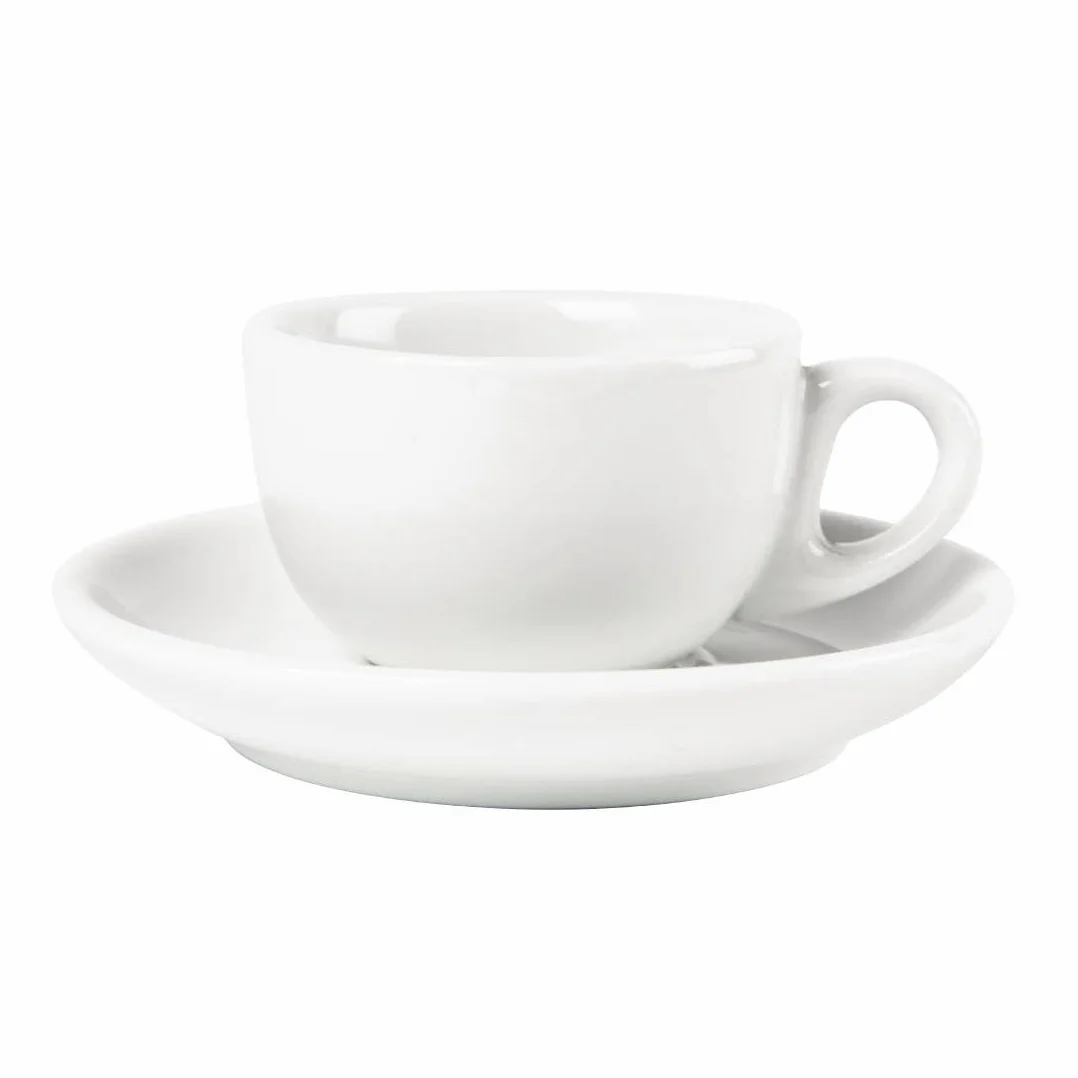 Olympia CB465 espresso piattino, bianco (confezione da 12)