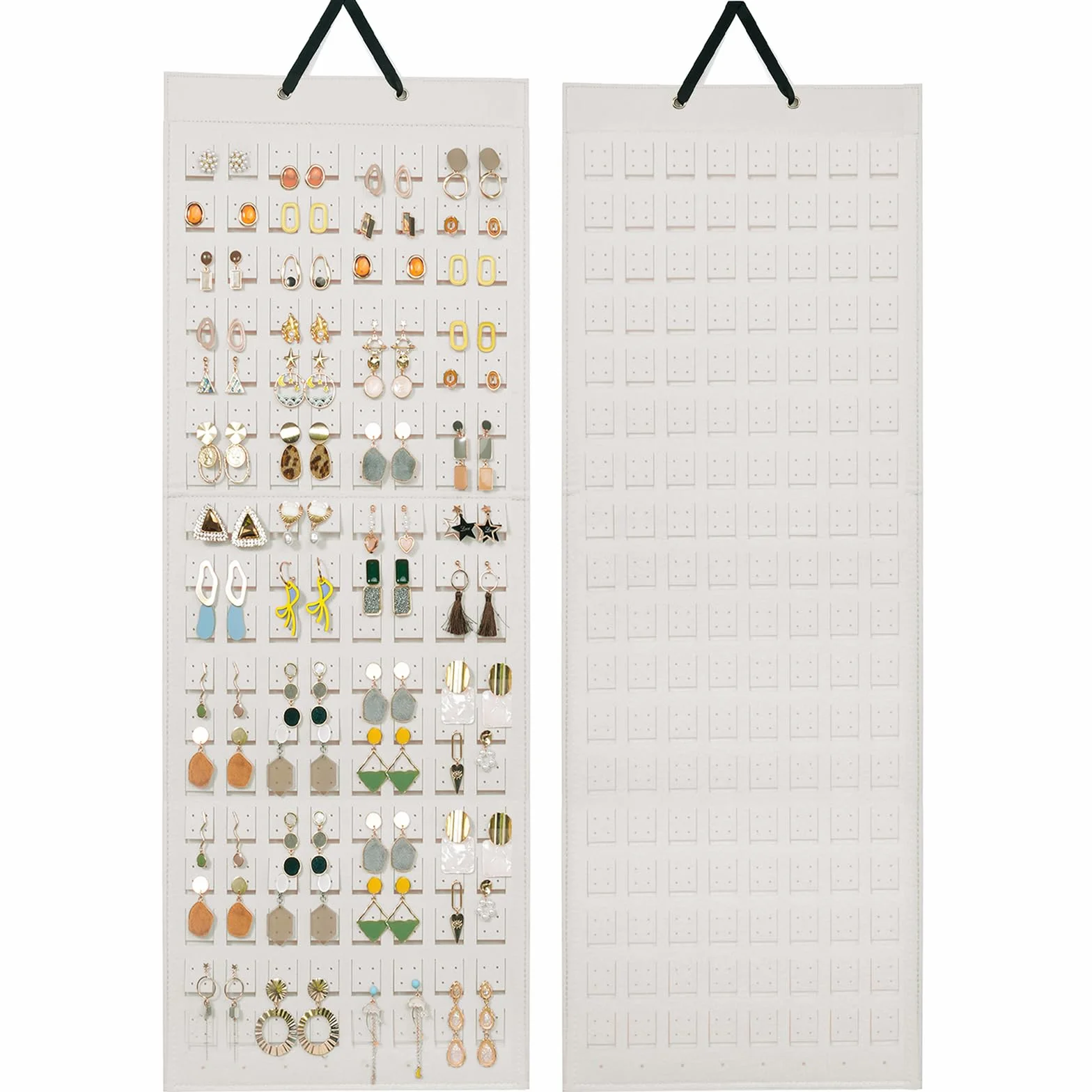 Lolalet Porta Orecchini Organizer 608 Fori Beige