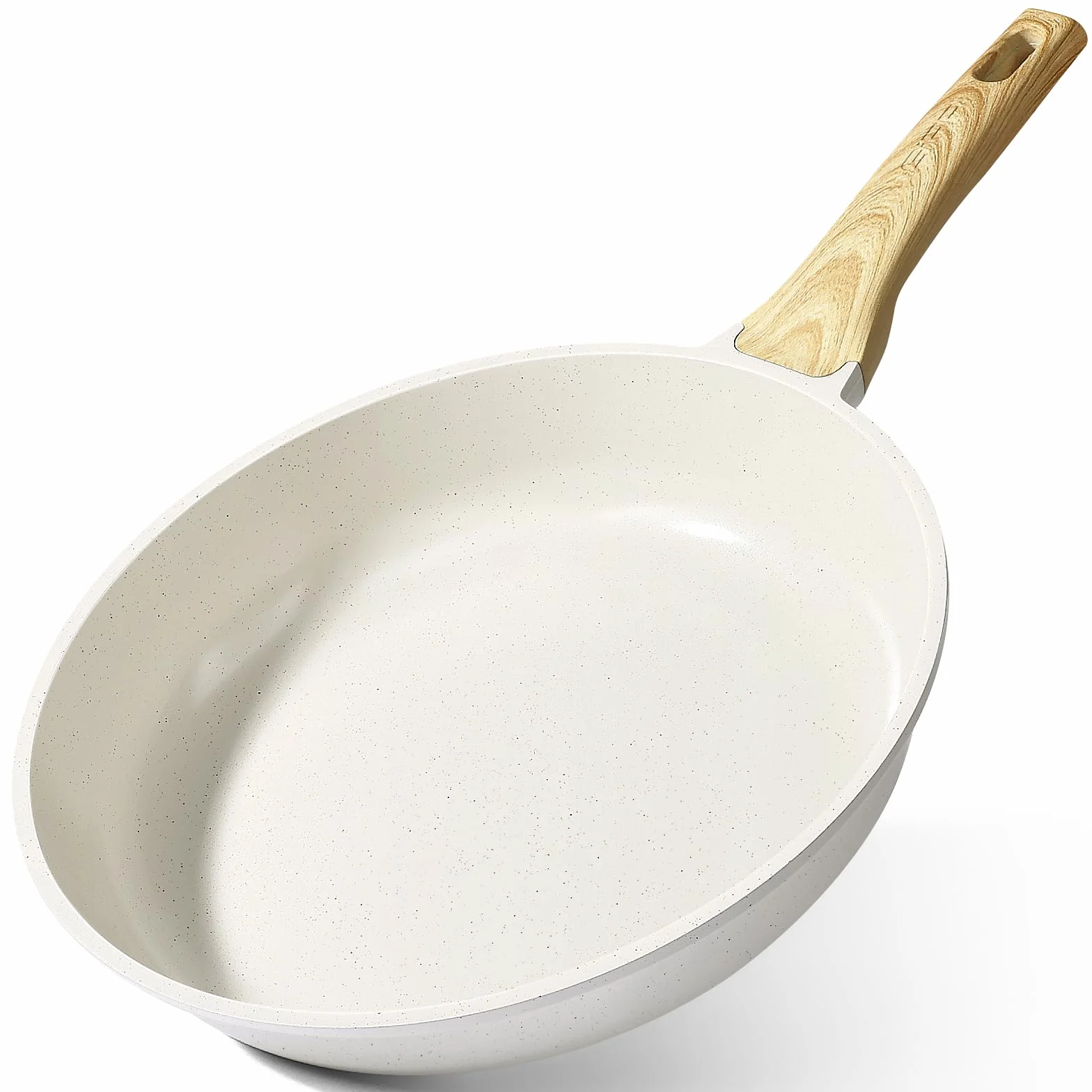 GiPP Padella Antiaderente 24 cm – Sana, Atossica, Compatibile Induzione, Senza PFAS/PFOA, Lavabile in Lavastoviglie