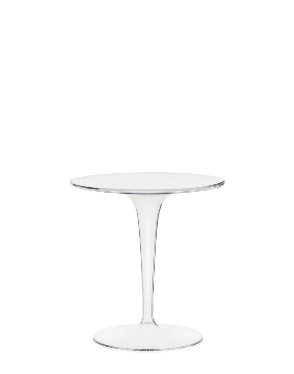 Kartell, Tip Top, Tavolino, Trasparente, 48 x 50 x 48 cm