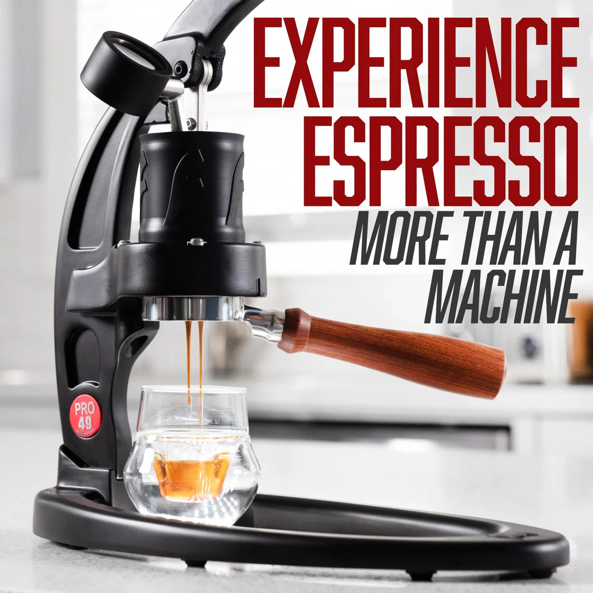 Flair PRO 2 Zwart: Macchina per caffè espresso manuale, 70 ml, Nero